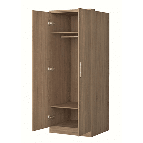 Armoire 2 portes chêne – Image 2
