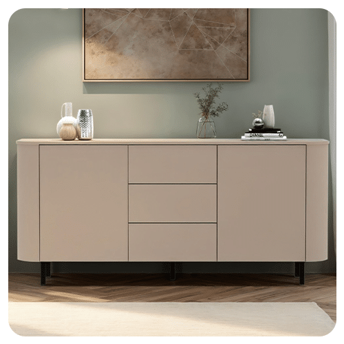 Buffet 2 portes et 3 tiroirs
