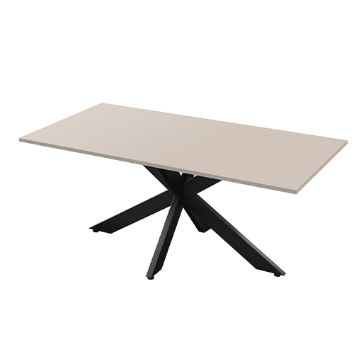 Table de repas Spider 180 cm pieds métal – Image 2