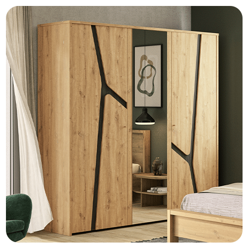 Armoire 3 portes ALANA